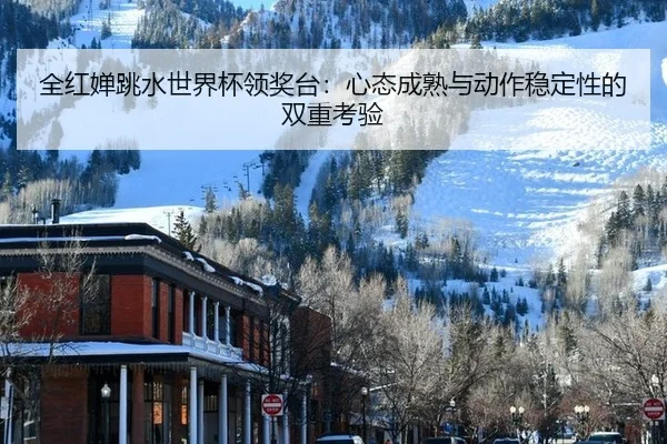 全红婵跳水世界杯领奖台：心态成熟与动作稳定性的双重考验